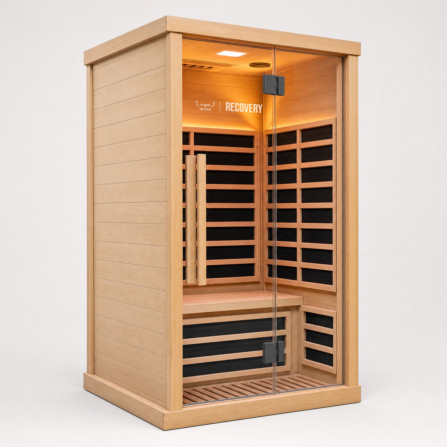 2 Person Infrared Sauna — side angle