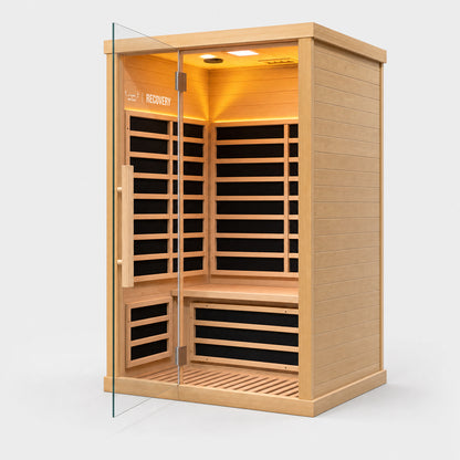2 Person Infrared Sauna — side angle 2