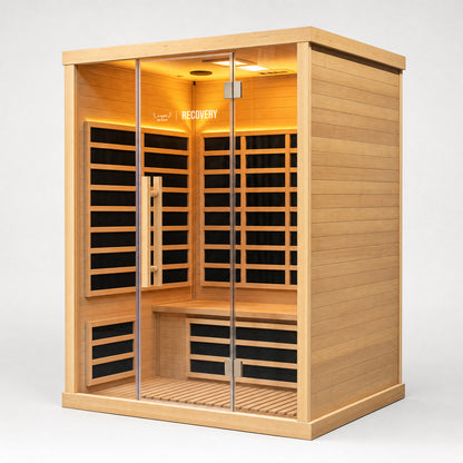 3 Person Infrared Sauna — side angle 2