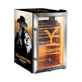 Yellowstone design branded bar fridge, Great gift idea! 2 Yrs Parts/ Labour