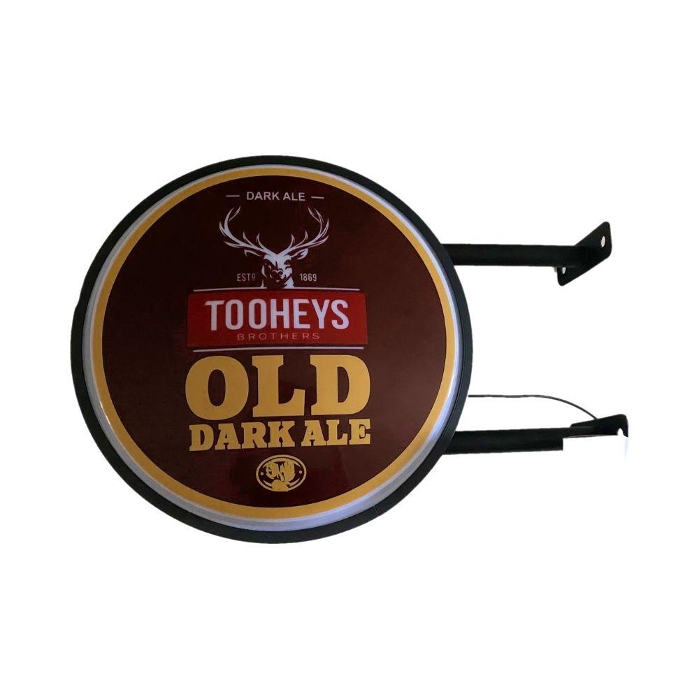 Toohey’s Old Dark Ale Bar Lighting Wall Sign Light LED