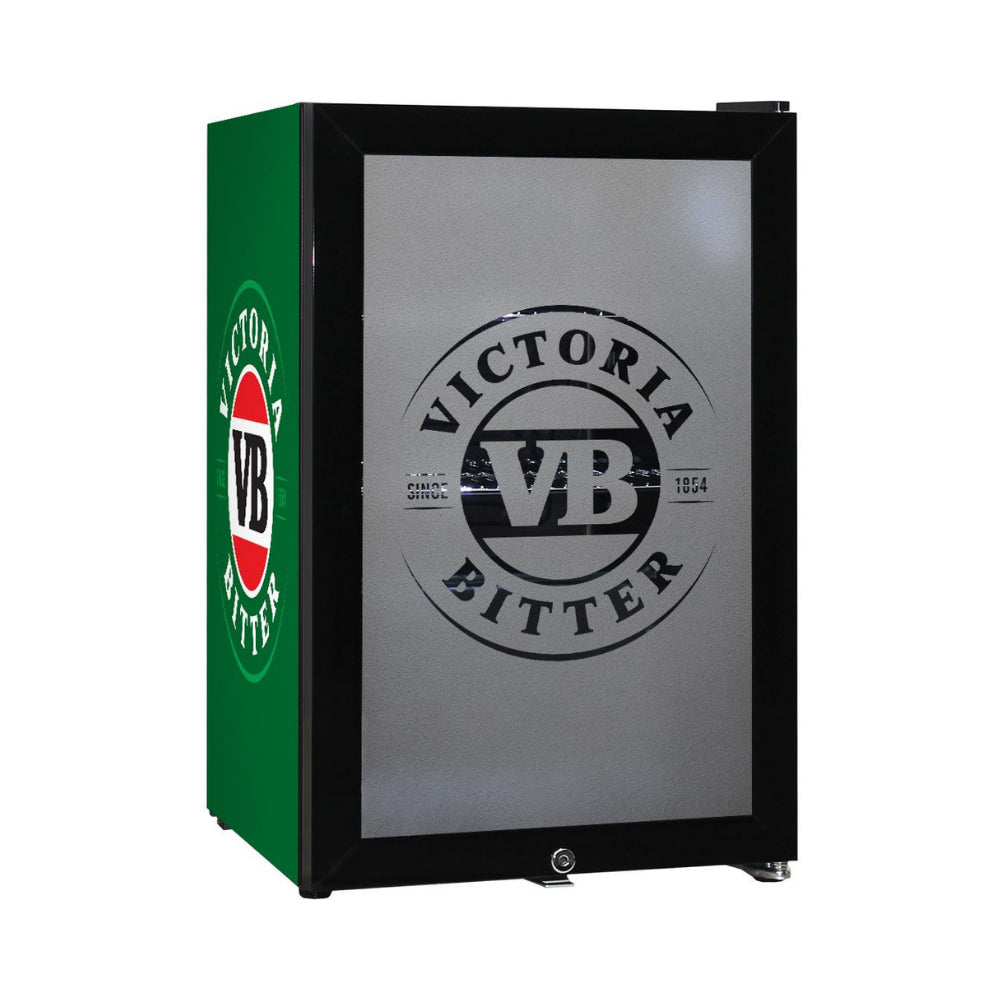 VB Branded Glass Door Bar Fridge With Cool Frosted Door Logo