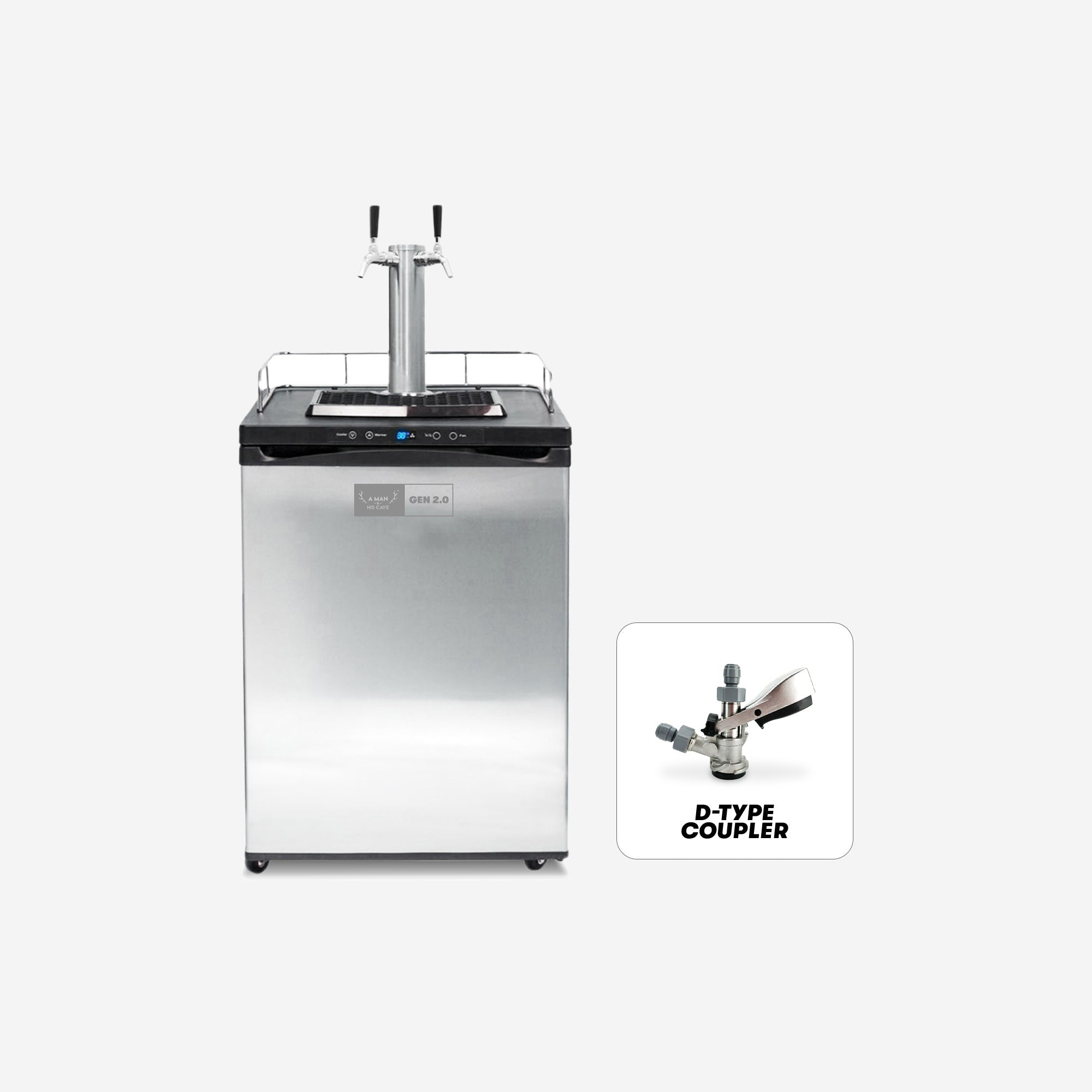 GEN 2.0 Kegerator Double Tap