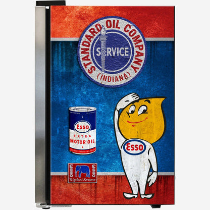 Esso Fuel Pump Branded 70lt Bar Fridge