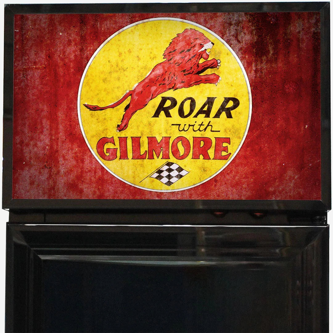 Gilmore - Fuel Pump Branded Skinny Upright Bar Fridge