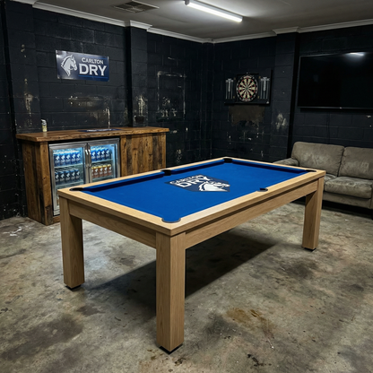 7ft pool table Carlton Dry branded Australia