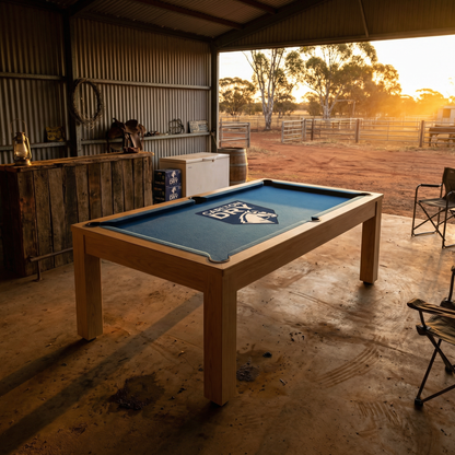 7ft pool table Carlton Dry branded Australia