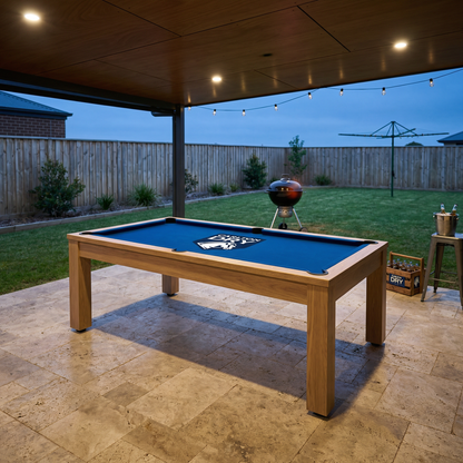 7ft pool table Carlton Dry branded Australia