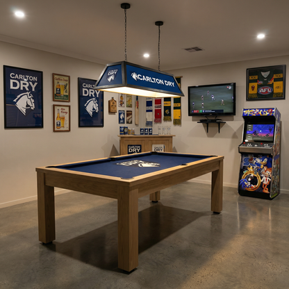 7ft pool table Carlton Dry branded Australia