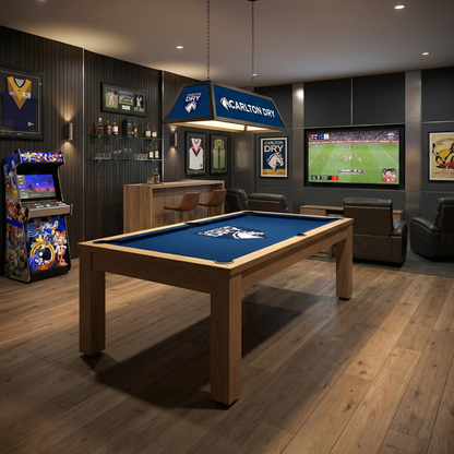 7ft pool table Carlton Dry branded Australia