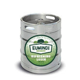 Beer Keg - Eumundi Brewery Refreshing Lager 50lt Commercial Keg 4.4% A-Type Coupler [QLD]