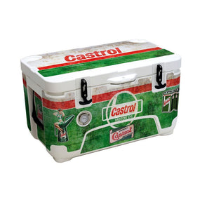 Rhino Vintage Fuel Brand Esky Roto Molded Foam Injected 50 Litre Ice Box With Longest Ice Retention ES-50QT Castrol