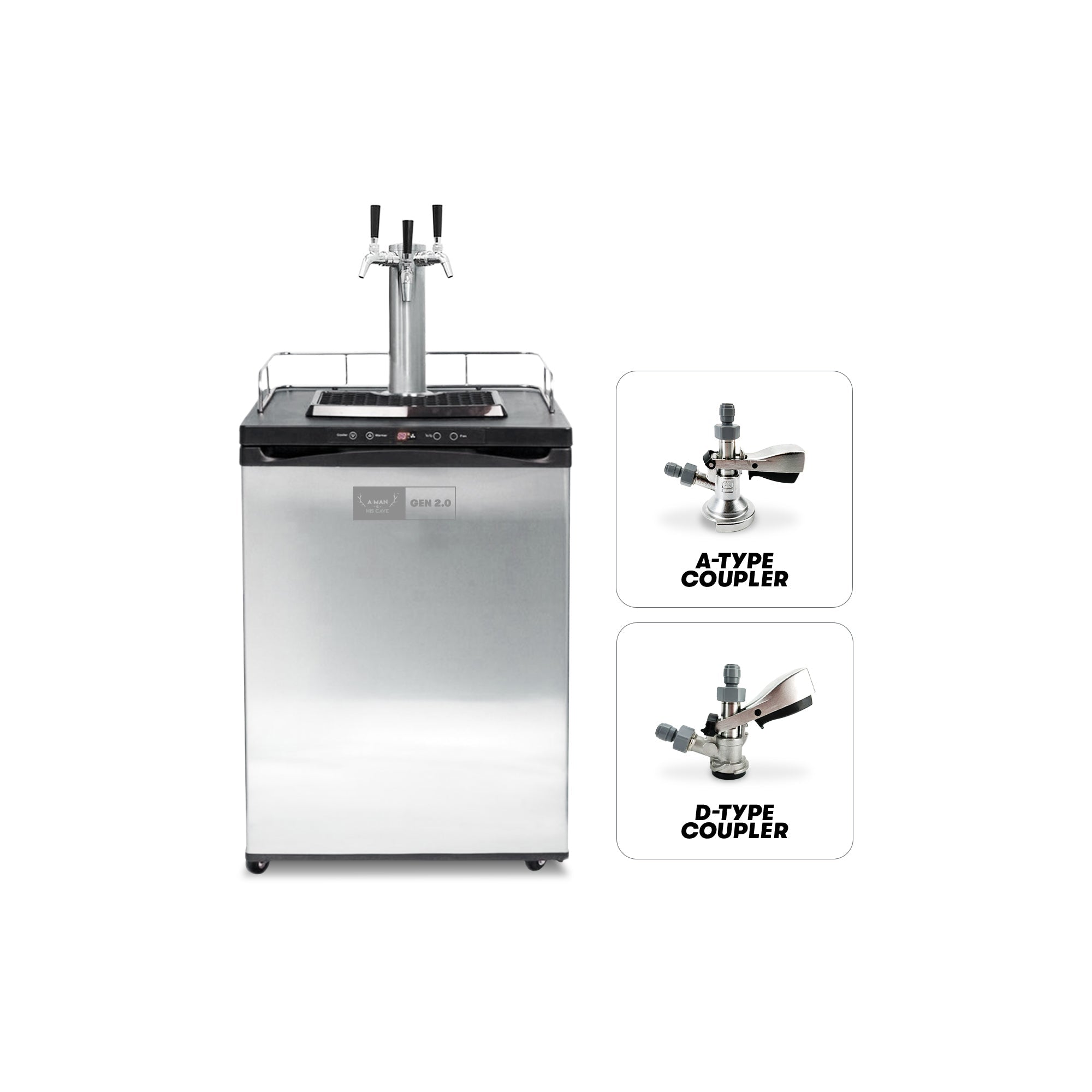 GEN 2.0 Kegerator Triple Tap