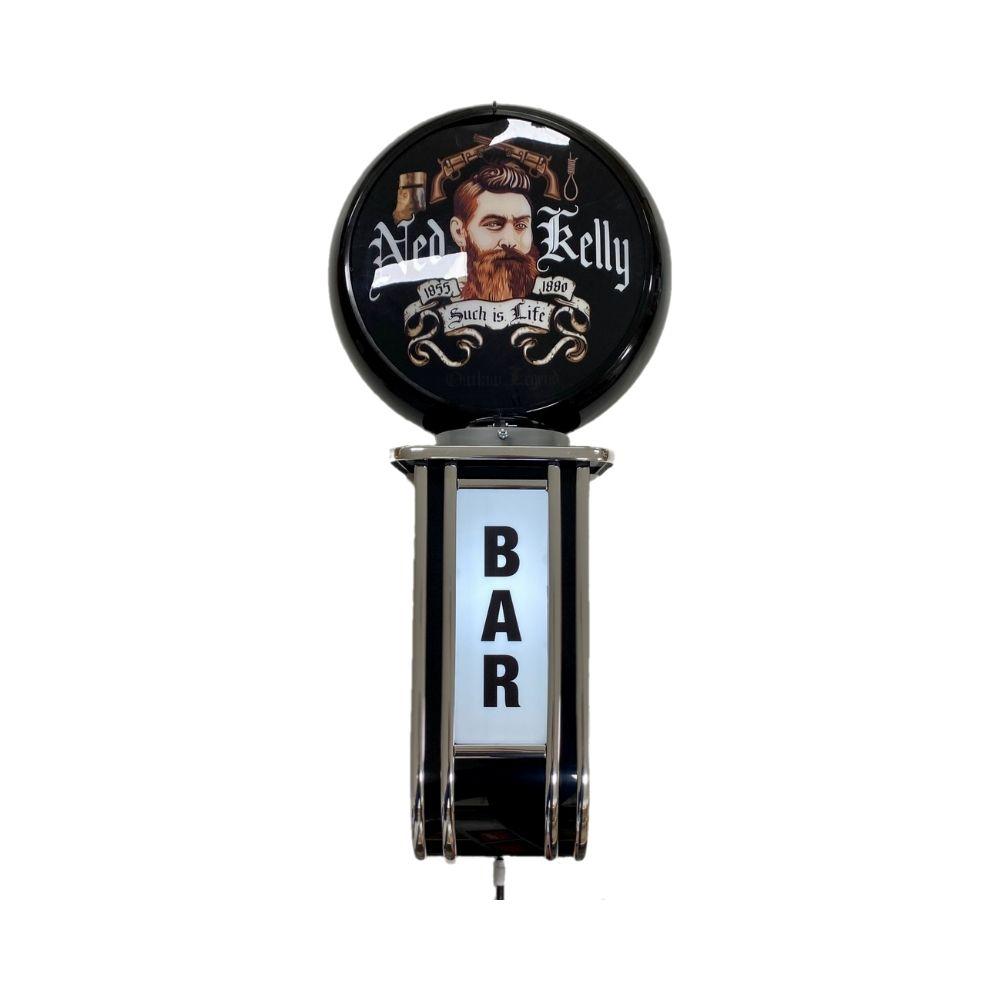 Massive Ned Kelly Such is Life BAR Wall Sign Led Lighting Light