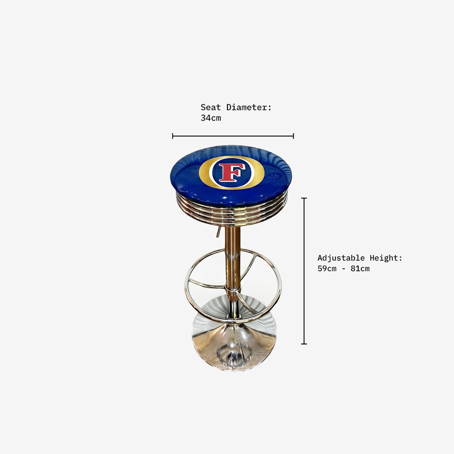 Fosters Bar Stool dimensions