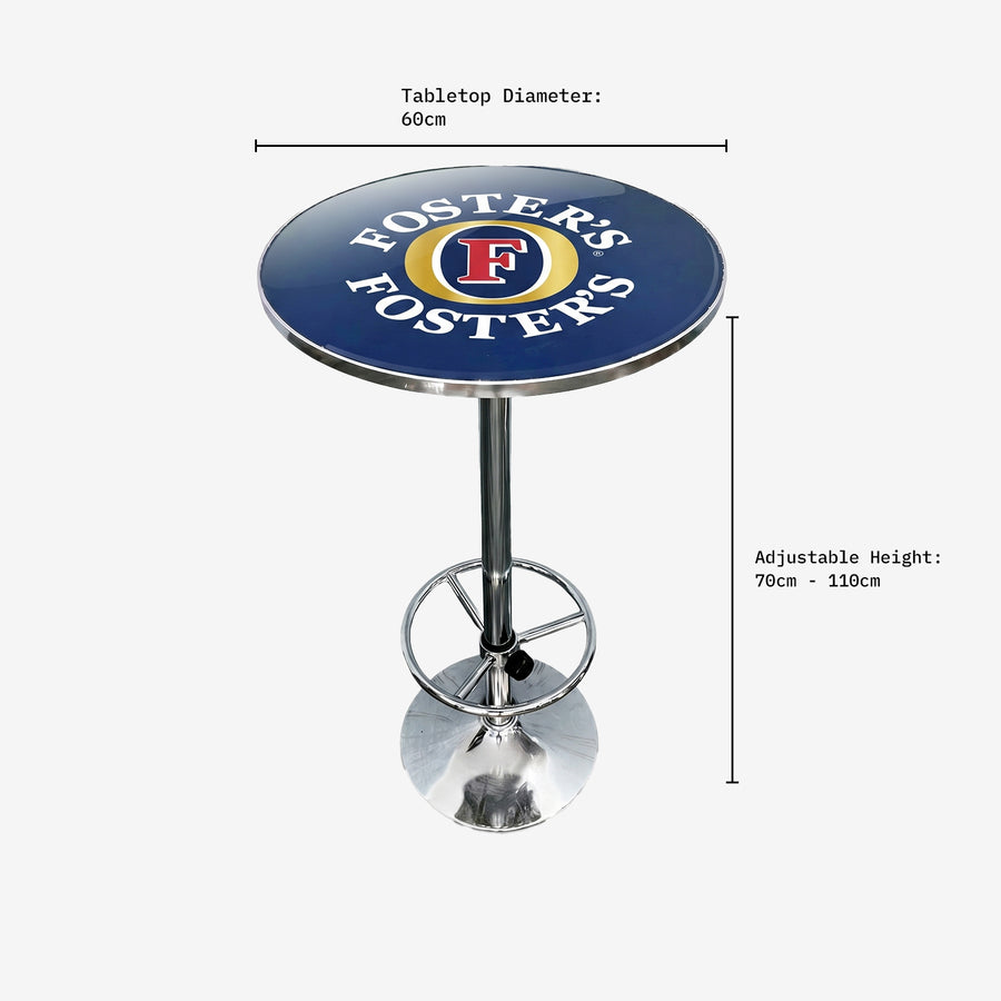Fosters Bar Table dimensions