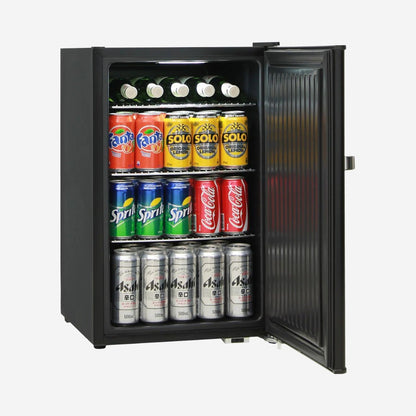 Retro Safe Design Mini Bar Fridge 70 Litre Schmick Brand With Opener