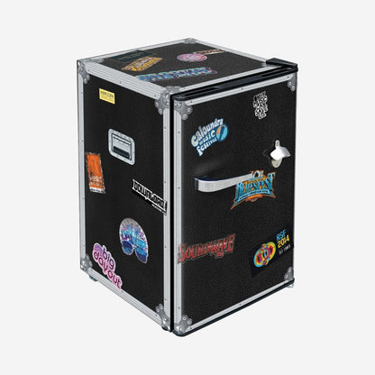 Roadie Travel Case Retro Mini Bar Fridge 70 Litre Schmick Brand With Opener