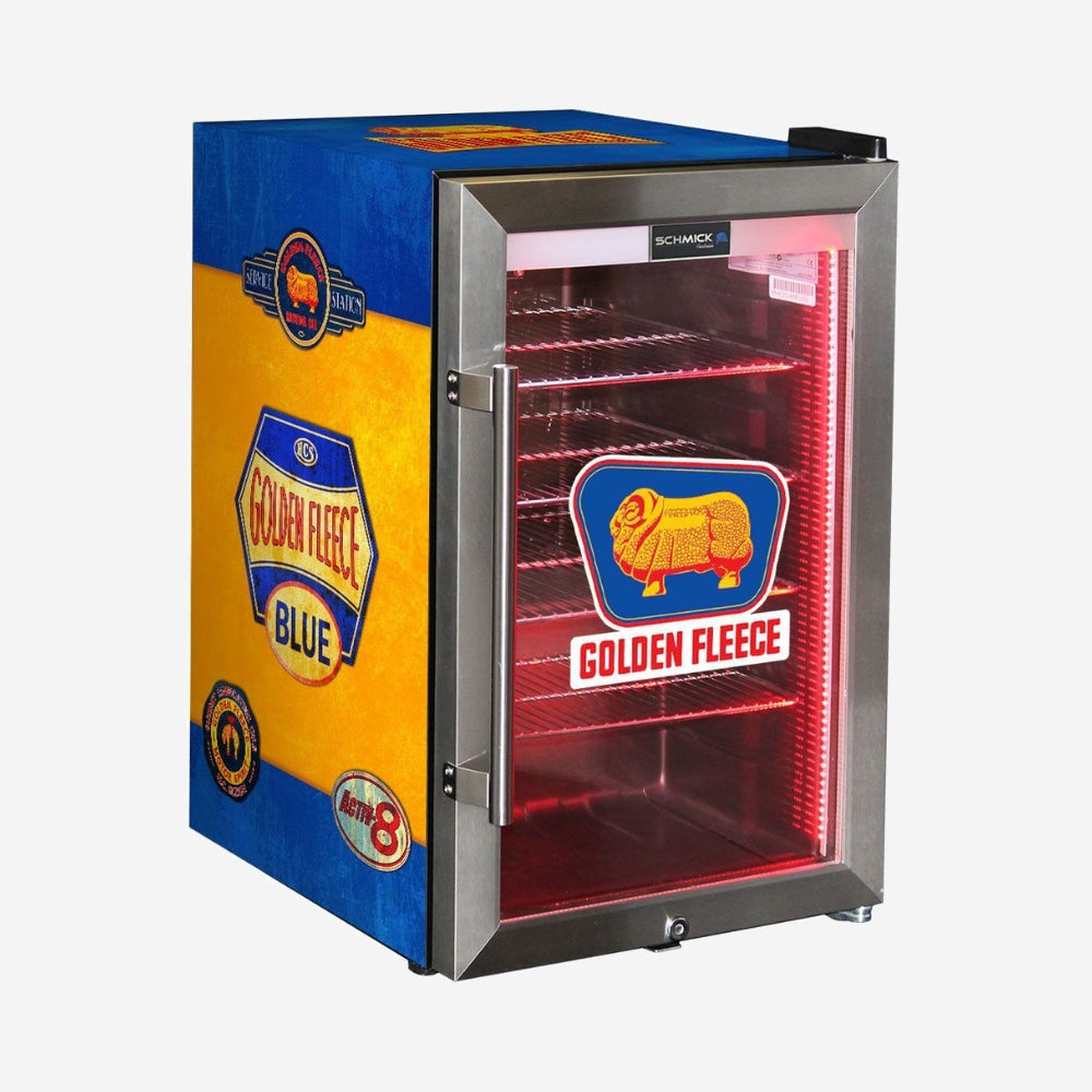 Vintage Fuel Pump Branded Bar Fridge. Great gift idea! 7 x Designs Available