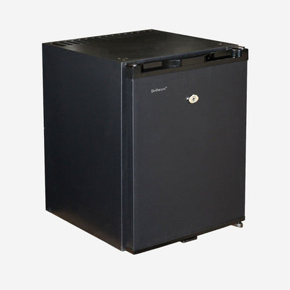Silent Mini Bar Fridge Under 400mm Deep. Great PC Gamer Fridge DW-SC25
