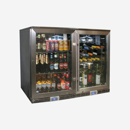 Outdoor Alfresco Rhino GSP Matching Beer And Wine Fridges