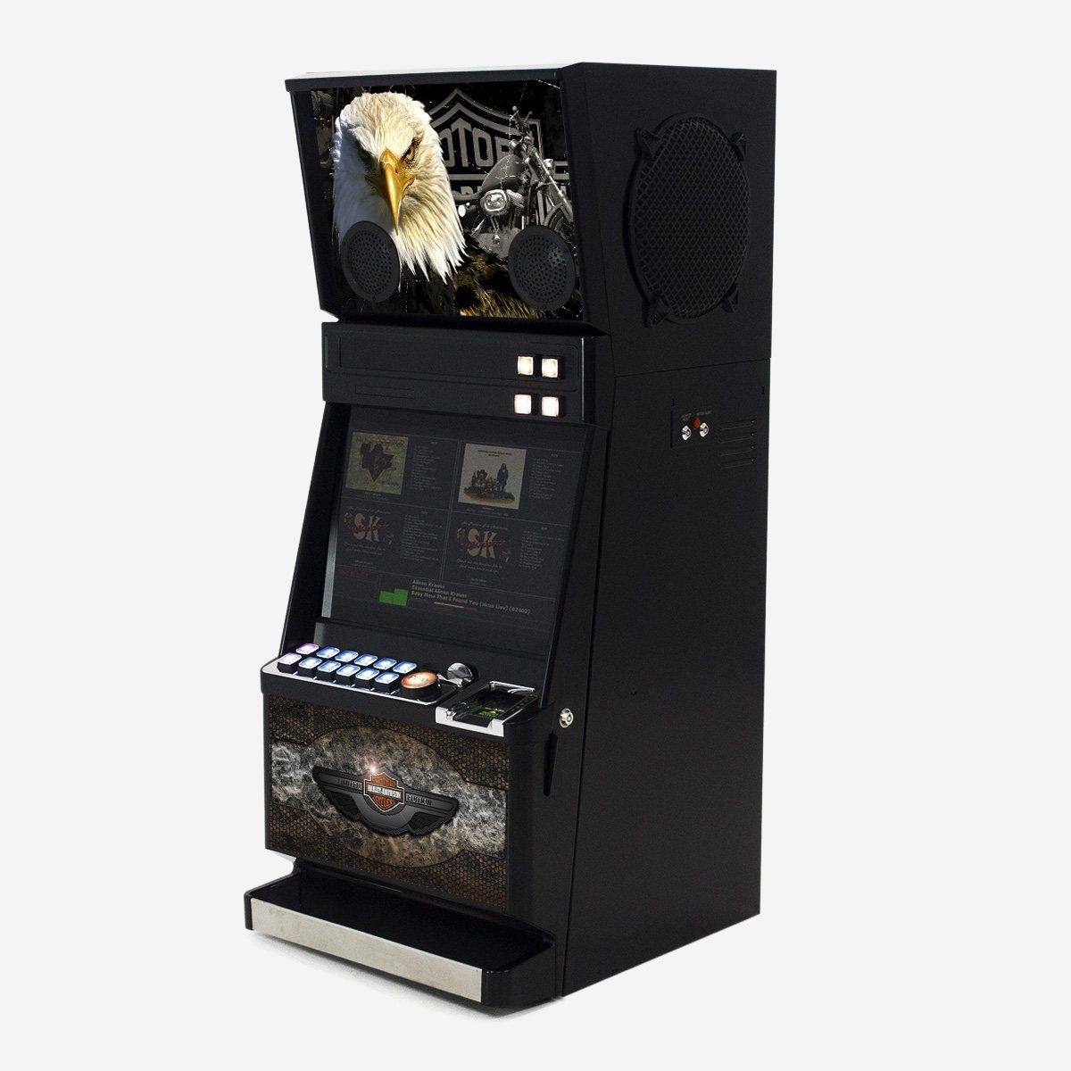 Harley Davidson Pokie Jukebox (BLACK) (SHIPS IN 8 WEEKS)