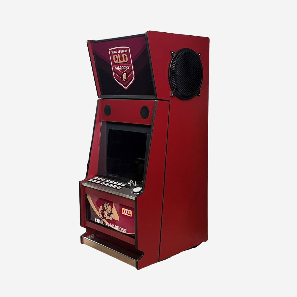 QLD Maroons - Pokie Jukebox [ON BACKORDER FOR LATE MARCH] (SHIPS IN 8 WEEKS)