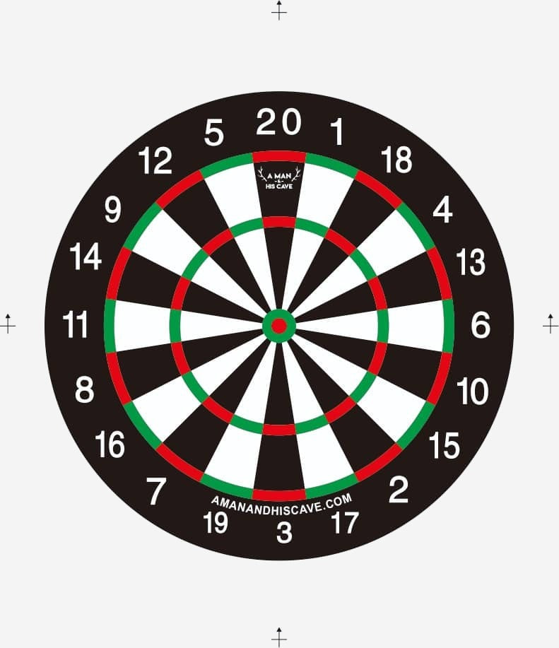 AMAHC Dart Board (BLACK FRIDAY GIFT WITH PURCHASE)