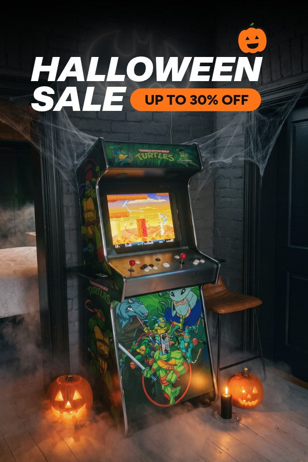 Halloween sale, up to 30% off arcades
