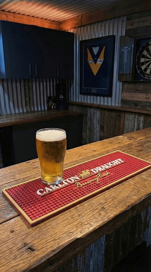 Carlton Draught Rubber Bar Mat