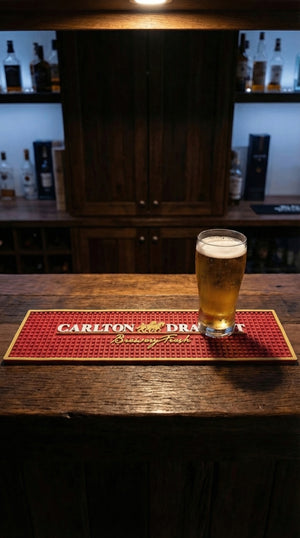 Carlton Draught Rubber Bar Mat