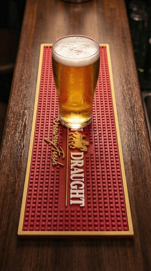Carlton Draught Rubber Bar Mat