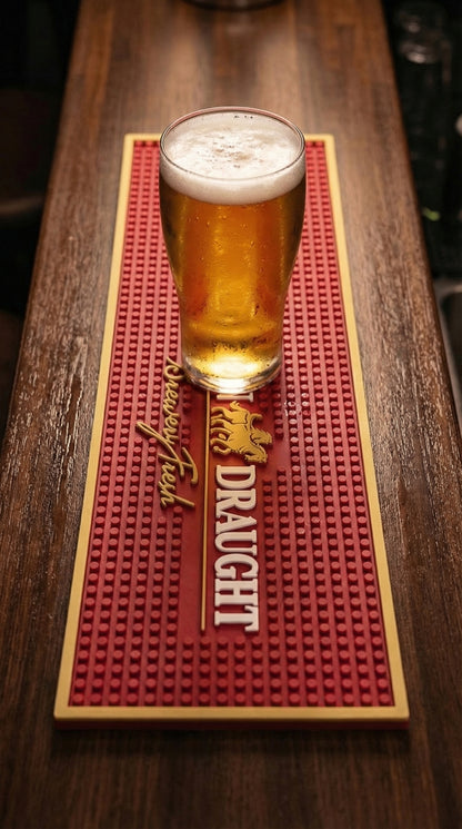 Carlton Draught Rubber Bar Mat