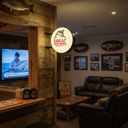 Great Northern Brewing Co Beer Bar Lighting Wall Sign Light LED