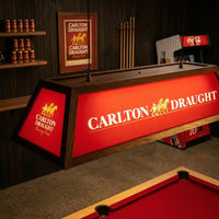 Carlton Draught Branded Pool Table Lamp