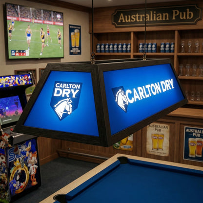 Carlton Dry Branded Pool Table Lamp (SHIPS IN 8 WEEKS)