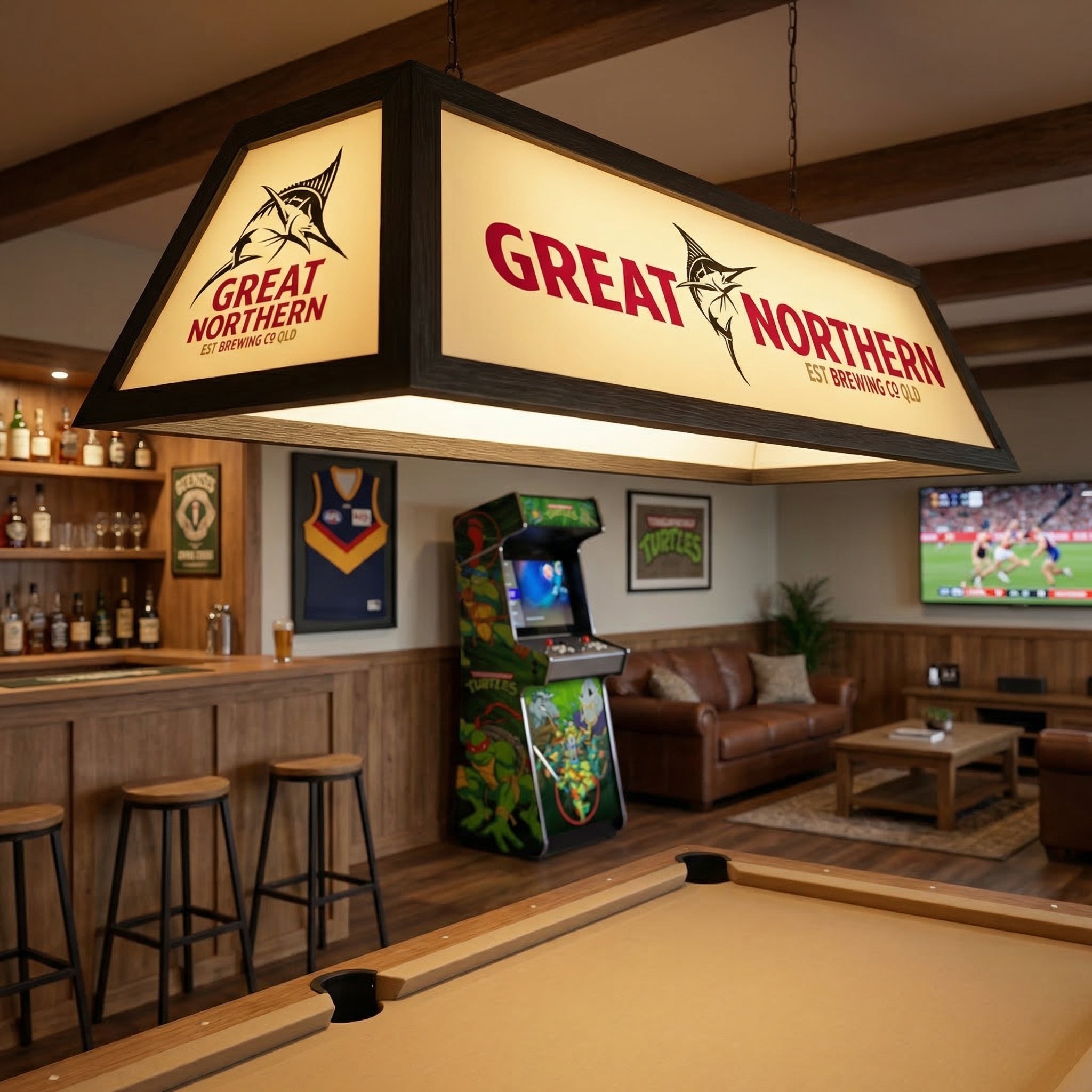 Great Northern Branded Pool Table Lamp (SHIPS IN 8 WEEKS)