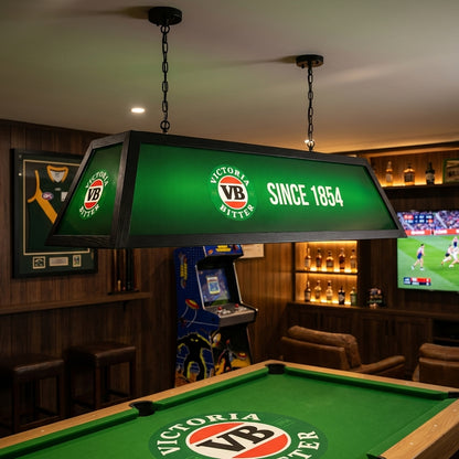 Victoria Bitter Branded Pool Table Lamp (SHIPS IN 8 WEEKS)
