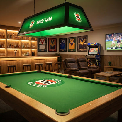 Victoria Bitter Branded Pool Table Lamp (SHIPS IN 8 WEEKS)