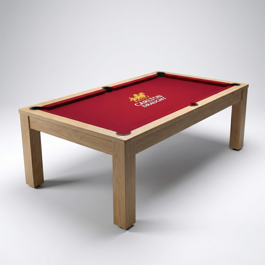 7ft pool table Carlton Draught branded Australia