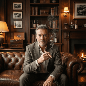 Winston Two Seat Classic Vintage Leather Chesterfield Lounge – Camel Brown