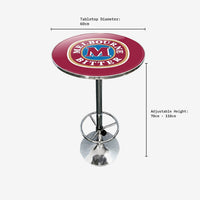 Melbourne Bitter Retro Bar Stool and Table Set