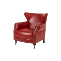 Postbox Smoking Chair - Pillar Red