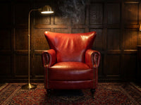 Postbox Smoking Chair - Pillar Red
