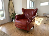 Postbox Smoking Chair - Pillar Red