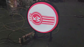 Kenworth Trucks Semitrailer Bar Lighting Wall Sign Light LED