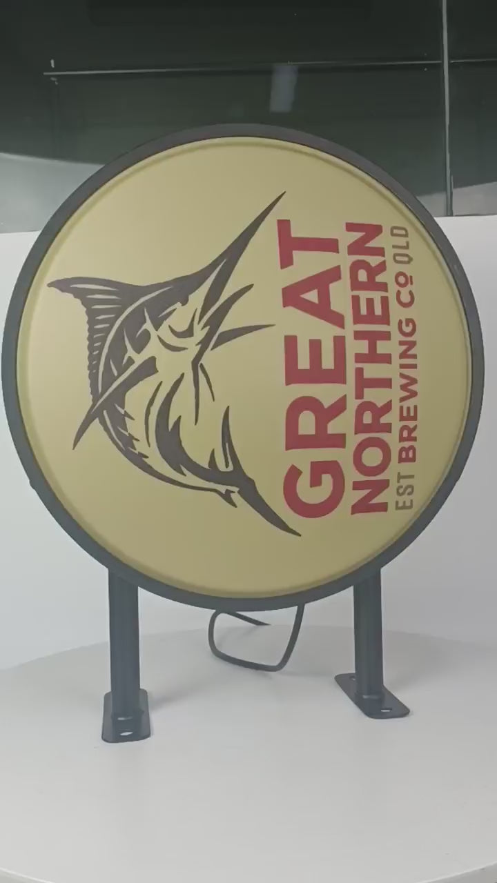 Great Northern Brewing Co Beer Bar Lighting Wall Sign Light LED