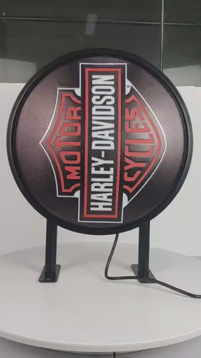 Harley Davidson Shield Bar Lighting Wall Sign Light LED (ON BACKORDER FOR EARLY NOVEMBER)