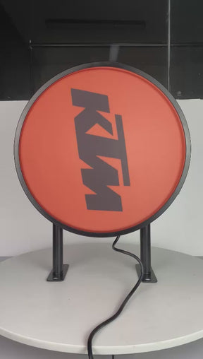 KTM Bar Lighting Wall Sign Light LED