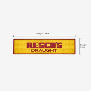 Resch's Bar Mat dimensions